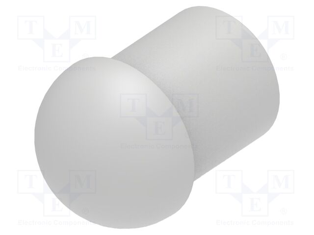 Stopper; polyamide; light grey; L: 14mm; -20÷100°C; Entrelec