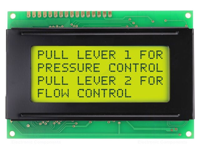 Display: LCD; STN Positive; 16x4; grey; 87x60mm; LED; PIN: 16; 1x16