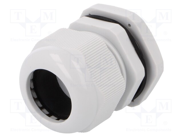 Cable gland; PG29; IP67; Mat: polyamide; grey