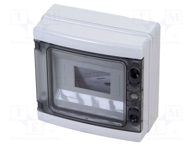 Enclosure: for modular components; IP65; wall mount; grey; 40 CD