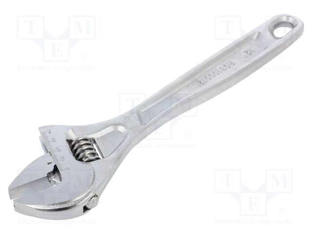 Wrench: adjustable; Jaw capacity: 41mm; Overall len: 295mm