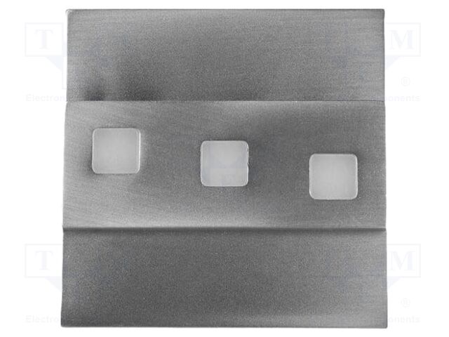 Wall mount; 12VDC; IP20; 1.2W; AS-225; warm white; 3000K; 100lm