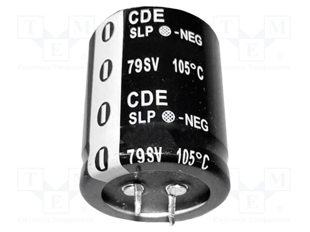 Capacitor: electrolytic