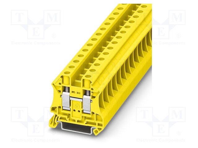 Splice terminal: rail; UT; PA; terminals: 2; W: 10.2mm; H: 47.7mm