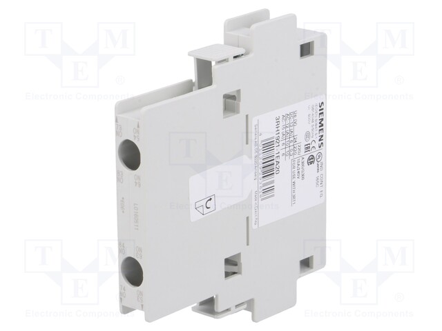 Auxiliary contacts; Series: 3RH10,3RT10; Leads: screw terminals