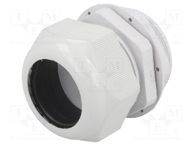 Cable gland; PG42; IP65; Mat: polyamide; grey