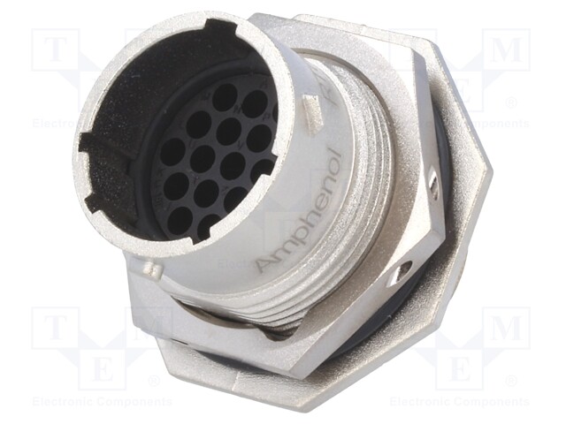 Connector: circular; Series: RT360; socket,plug; male; PIN: 19; IP67