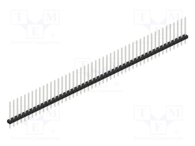 Connector: pin strips; pin header; male; PIN: 48; 2mm; THT; 1x48