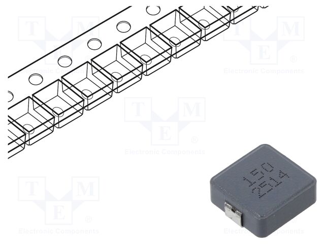 Inductor: wire; SMD; 15uH; ±20%; 11x10x3.8mm