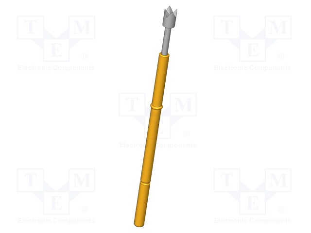 Test needle; Operational spring compression: 4mm; 5A; Ø: 2mm