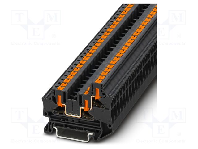Splice terminal: rail; PTV; 32A; 1kV; push-in; PA; L: 45.7mm; W: 6.2mm