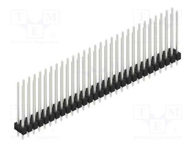 Connector: pin strips; pin header; male; PIN: 58; 2.54mm; THT; 2x29