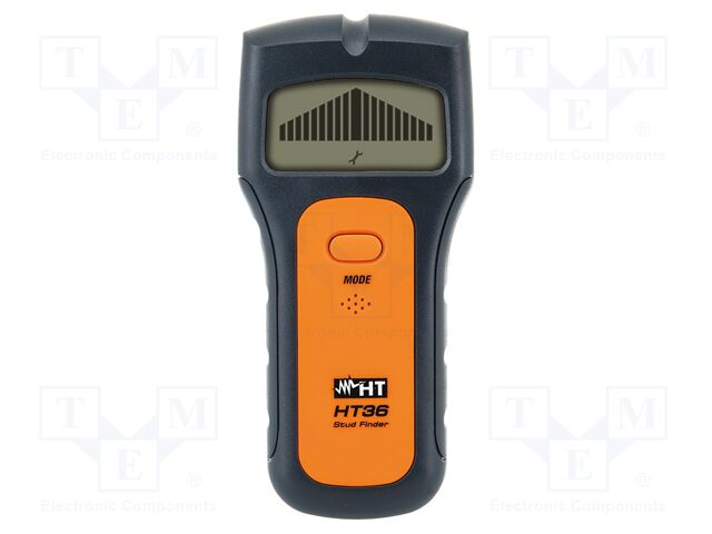 Non-contact detection of wood, metal and cables; LCD
