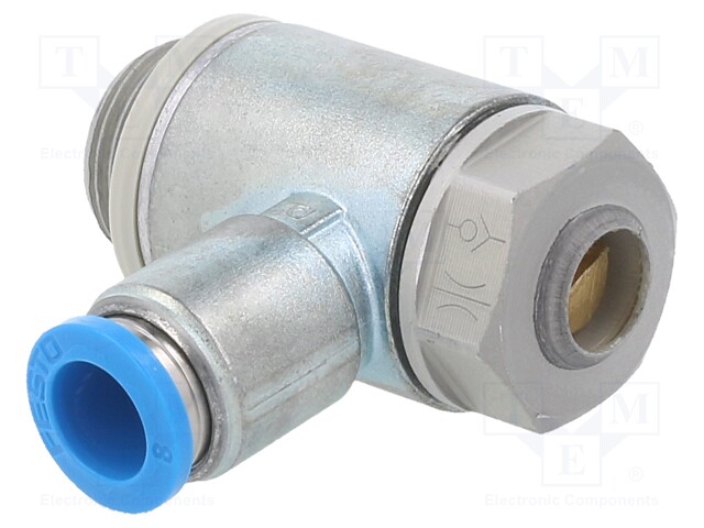 Throttle-check valve; Pressure: 0.2÷10bar; Temp: -10÷60°C; NBR