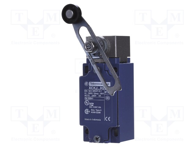 Limit switch; NO + NC; 10A; max.250VAC; max.250VDC; connector M12
