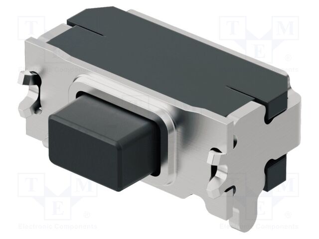 Microswitch TACT; SPST-NO; Pos: 2; 0.02A/12VDC; SMT; 1.57N; 2.9mm