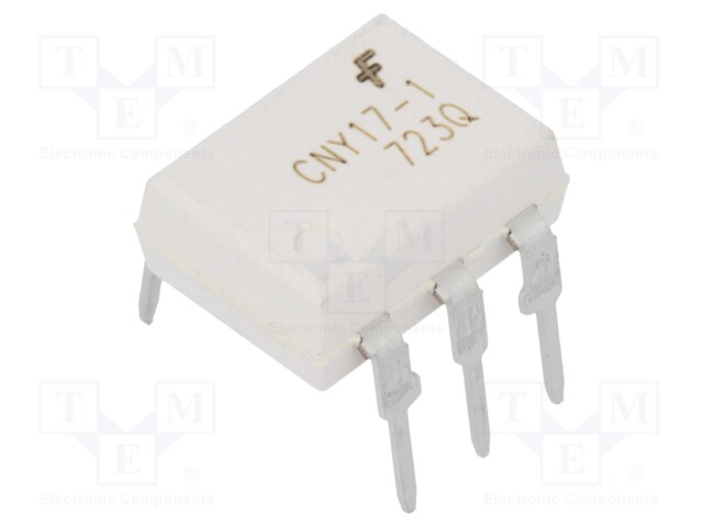 Optocoupler; THT; Channels: 1; Out: transistor; Uinsul: 4.17kV; DIP6