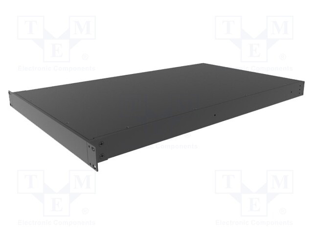 Enclosure: 19" standard; 1U; Enclos.mat: aluminium; Y: 711mm