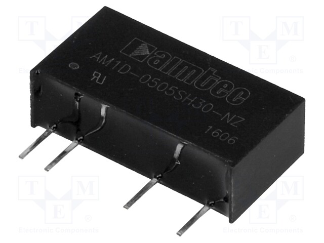 Converter: DC/DC; 1W; Uin: 4.5÷5.5V; 5VDC; Iout: 200mA; SIP7; 2.3g
