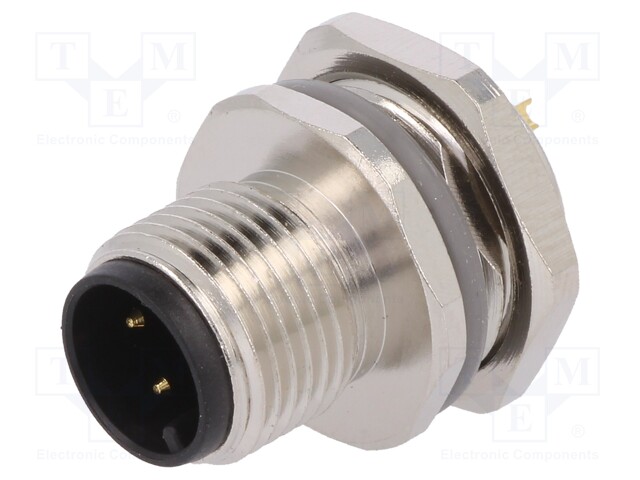 Socket; M12; PIN: 3; male; A code-DeviceNet / CANopen; soldering