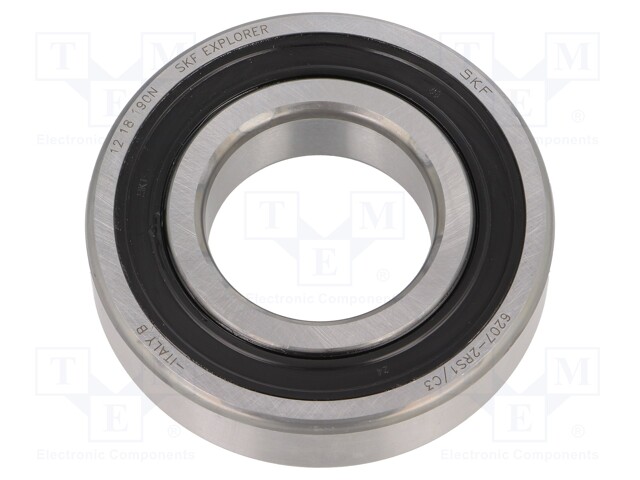 Bearing: single row deep groove ball; Øint: 35mm; Øout: 72mm