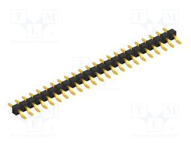 Connector: pin strips; pin header; male; PIN: 23; 2.54mm; SMT; 1x23