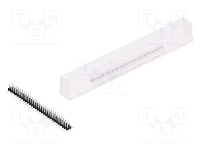 Connector: pin strips; pin header; male; PIN: 58; 2mm; SMT; 2x29