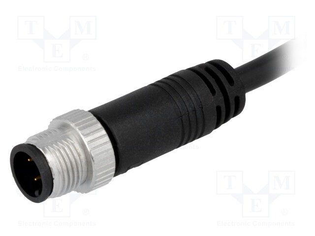 Plug; M12; PIN: 4; male; A code-DeviceNet / CANopen; 1m; IP68,IP69K