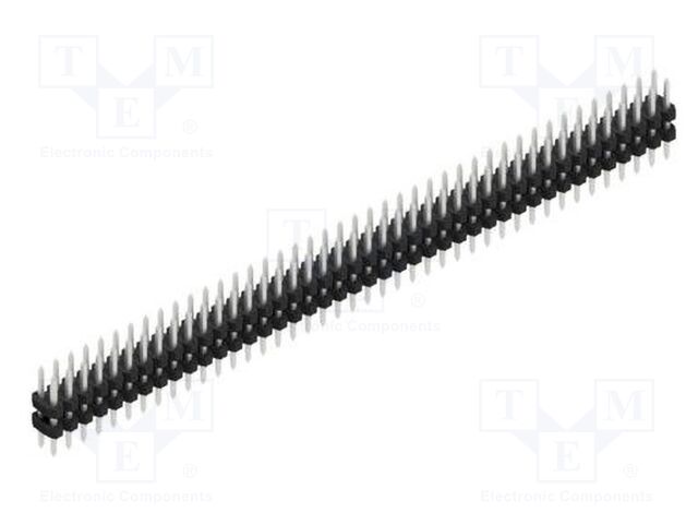 Connector: pin strips; pin header; male; PIN: 84; 2mm; THT; 2x42