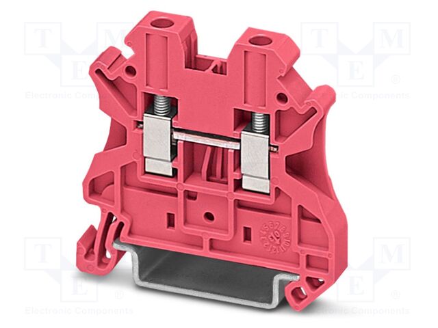 Splice terminal: rail; UT; 32A; 1kV; screw terminal; PA; L: 46.9mm