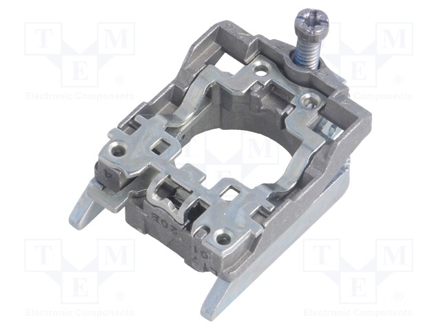 Mounting unit; 22mm; Harmony XB4; front fixing