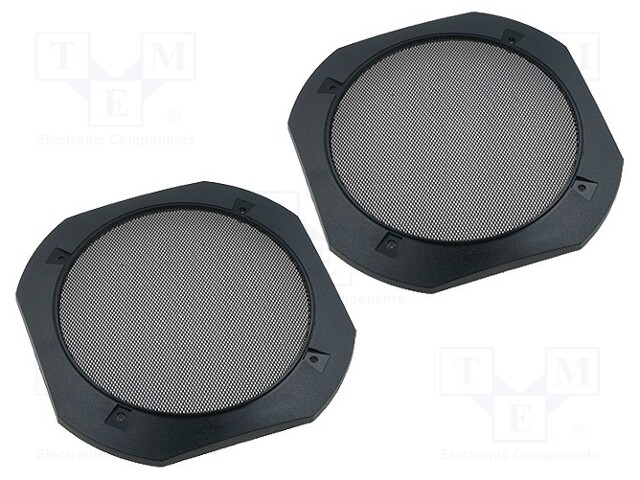 Loudspeaker grille; 165mm; metal