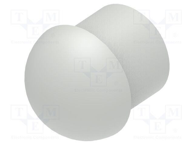 Stopper; polyamide; light grey; L: 14mm; -20÷100°C; Entrelec