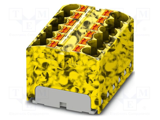 Splice terminal: rail; 32A; 450V; push-in; PA; L: 21.7mm; 0.2÷6mm2