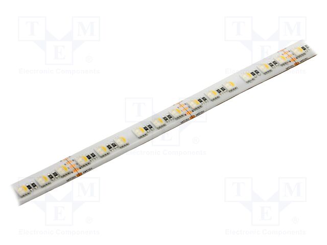 LED tape; RGBW; 5050; LED/m: 96; 12.5mm; white PCB; IP65; 120°; 30W/m
