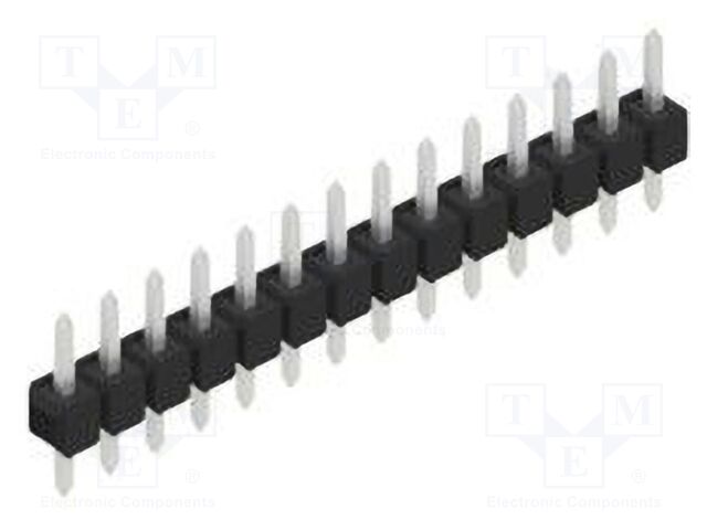 Connector: pin strips; pin header; male; PIN: 14; 2.54mm; THT; 1x14