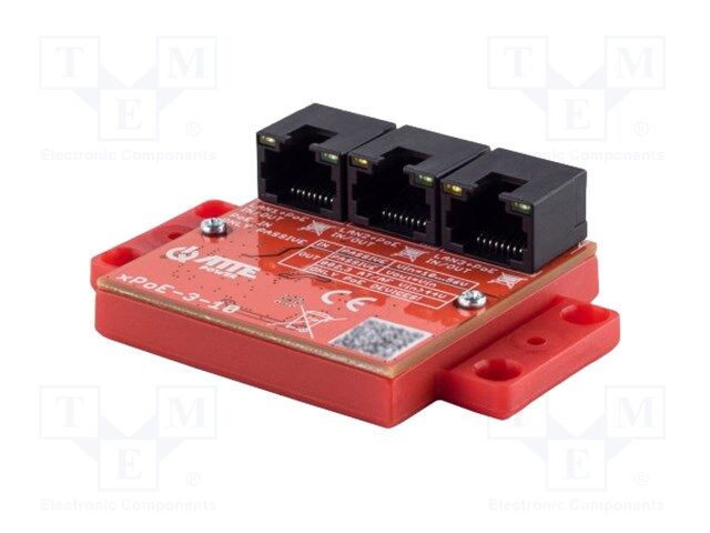 Switch PoE Ethernet; Number of ports: 3; 10Mbps,100Mbps