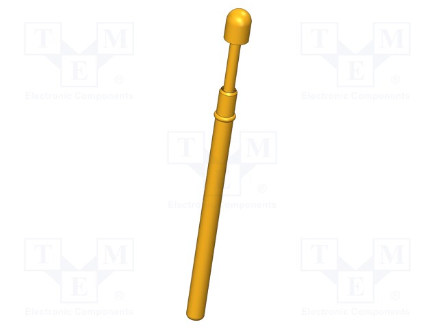 Test needle; Operational spring compression: 4mm; 8A; Ø: 2.3mm