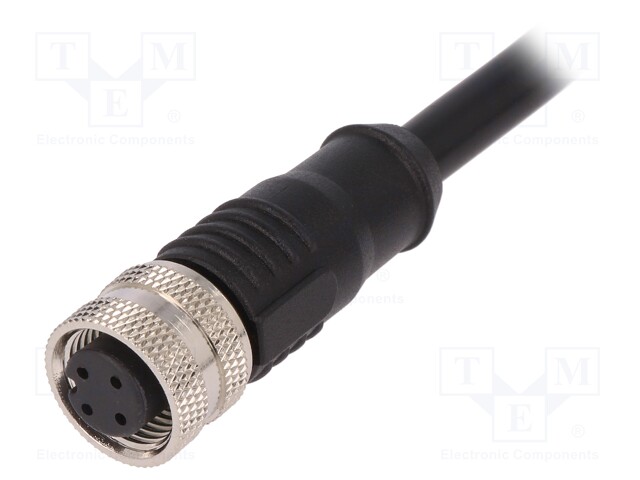 Plug; M12; PIN: 4; female; A code-DeviceNet / CANopen; IP67; 250V