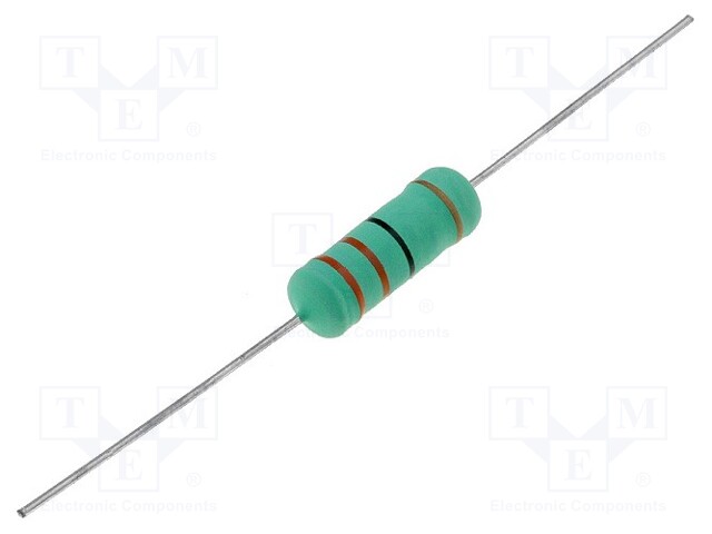 Resistor: wire-wound; THT; 330Ω; 5W; ±5%; Ø6.5x17.5mm; 300ppm/°C