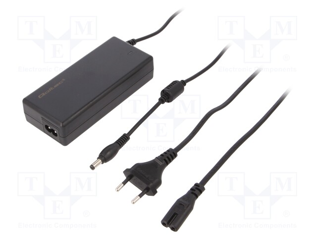 Power supply: switched-mode; 12VDC; 6A; Out: 5,5/2,1; 72W; 1.09m