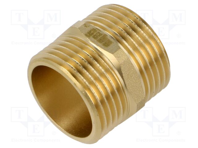 Male-male,hexagonal; max.6bar@<90°C,max.16bar@10°C÷30°C; BR