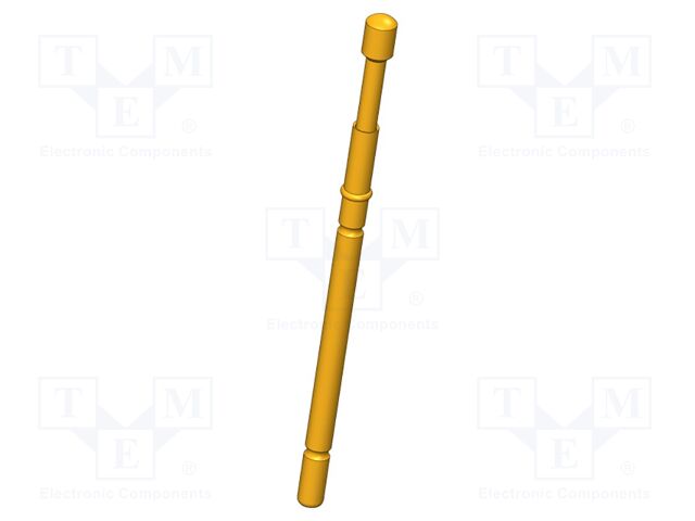 Test needle; Operational spring compression: 4mm; 5A; Ø: 2mm; 1.5N