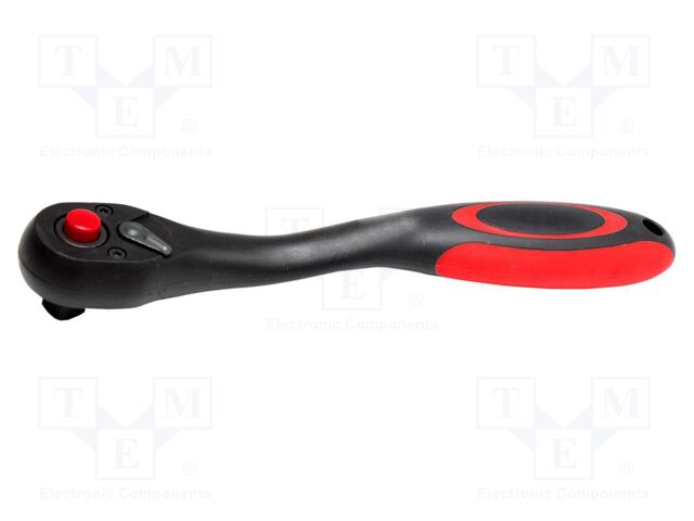Rattle; 1/4"; with switch; 144mm; Teeth: 72