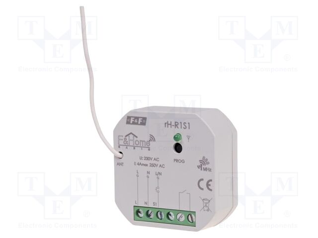 Module: relay; 230VAC; IP20; 868MHz; Chambers: 1