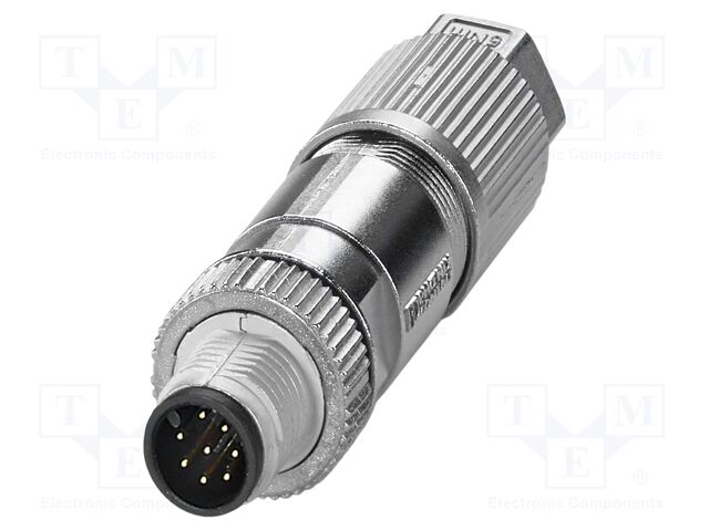 Plug; M12; male; A code-DeviceNet / CANopen; for cable