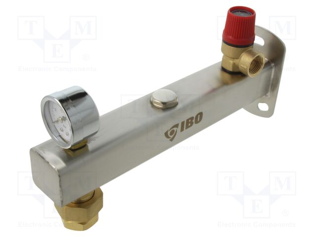 Safety group; max.6bar; domestic hot water systems; 0÷90°C