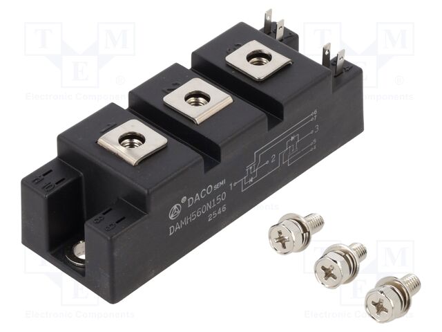 Module; transistor/transistor; 150V; 330A; HB9434; screw; screw