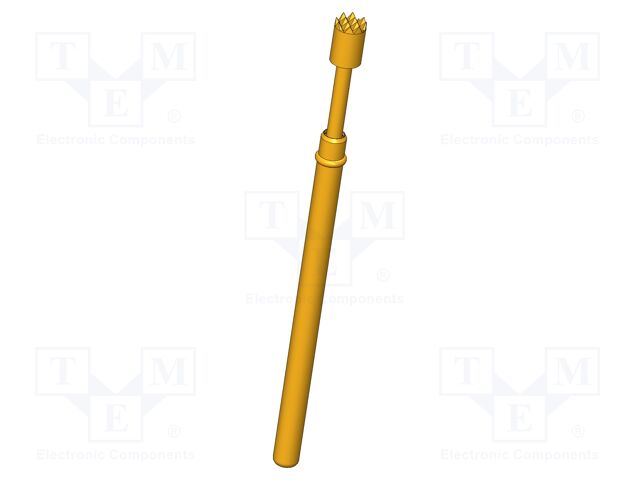 Test needle; Operational spring compression: 4mm; 8A; Ø: 2mm; 3N