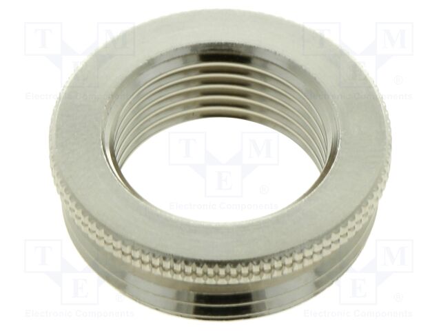 Thread adapter; Int.thread: M20; Ext.thread: PG21; brass